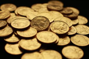 Gold coins