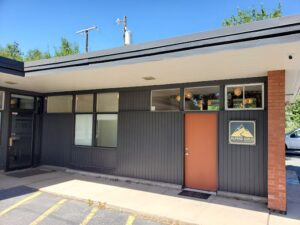 Outside of the Alpine Gold Ogden store front.